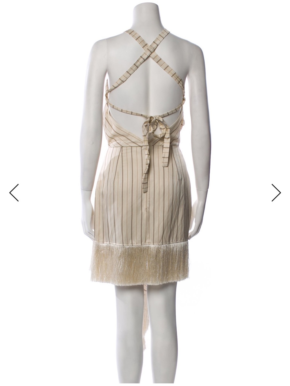 Alexis Marina Striped Fringe Linen Wrap
Dress - S - Picture 5 of 12